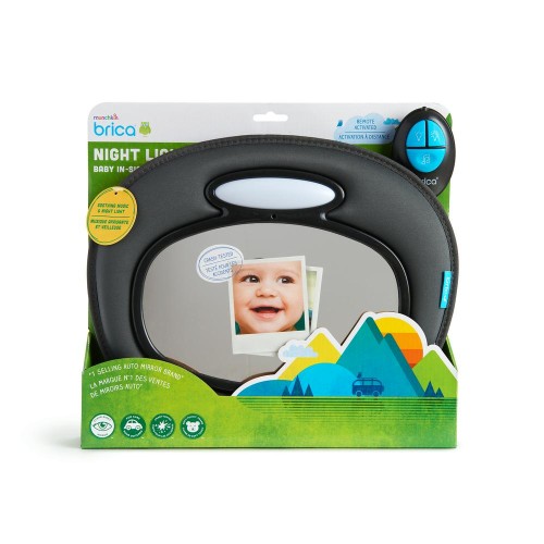 Munchkin Brica Night Light Musical Baby In Sight Auto Mirror Buy online at Tiny Fox