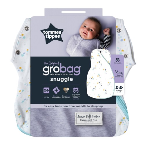 Tommee Tippee Grobag Snuggle 2.5 Tog Baby Stars Newborn 4 Months