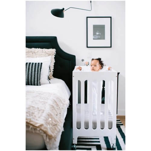 Bloom Alma Mini Urban Crib Coconut White Buy online at Tiny Fox