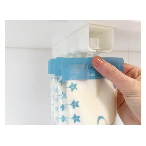 Cherub Baby ThermoSensor Re-Usable Breast Milk Bags 10-Pack