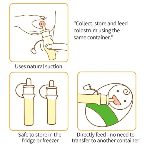 Silicone Colostrum Collector