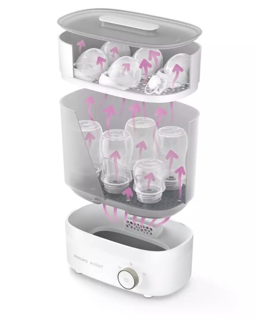 Difference between avent 3 in 1 hot sale and 4 in 1 steriliser